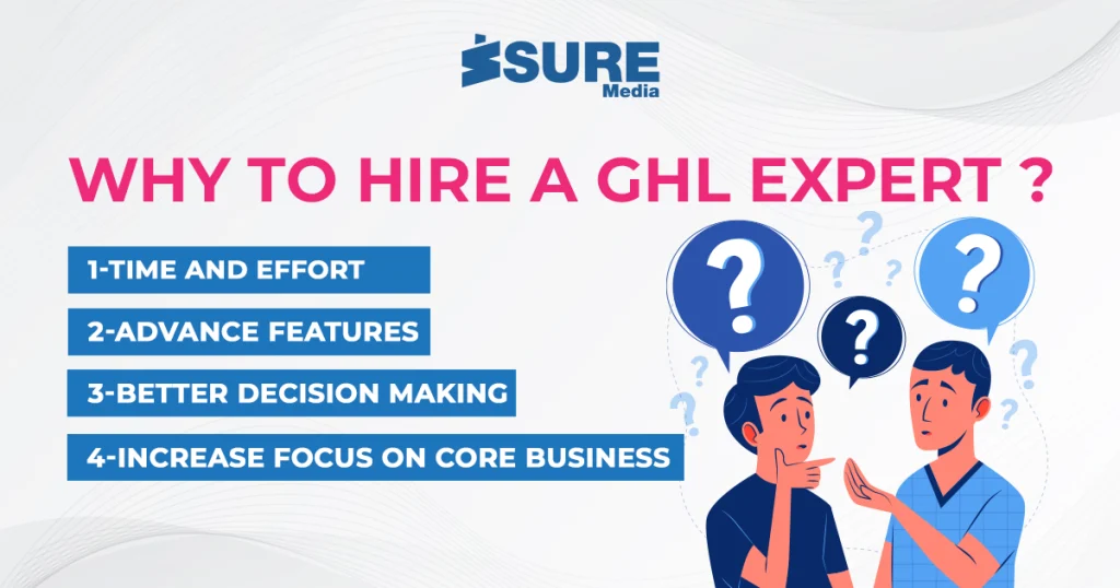 flow chart - why to hire a GHL expert blog image