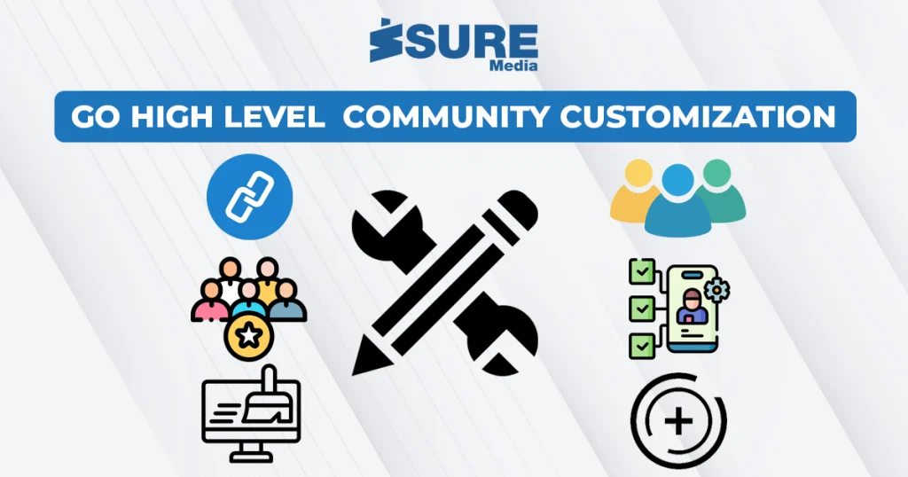 customization types in GHL communities section